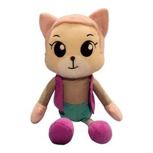 Benesse Shimajiro Anime Nikki Plush Stuffed Doll Toy 9" Hard To Find Animation